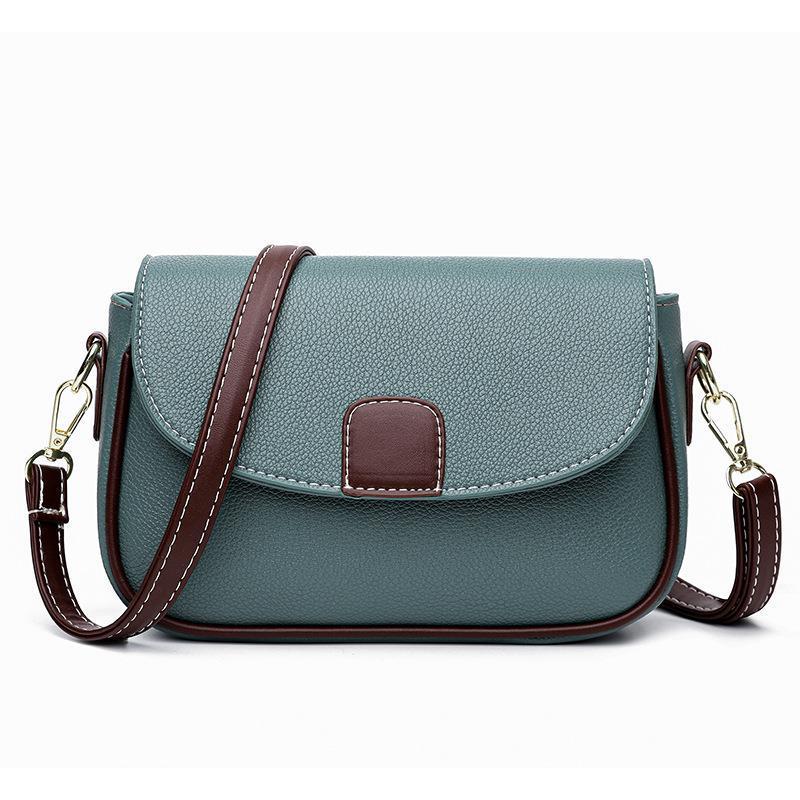 Veelzijdige Dames Schoudertas met Klep – Kleine Vierkante Crossbody Stijl