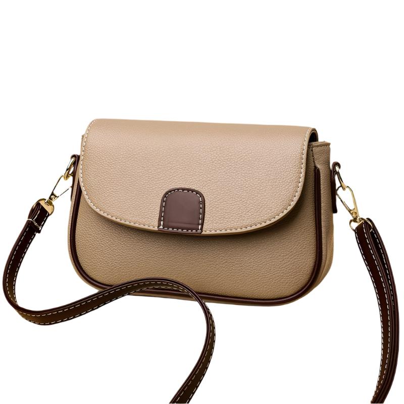 Veelzijdige Dames Schoudertas met Klep – Kleine Vierkante Crossbody Stijl