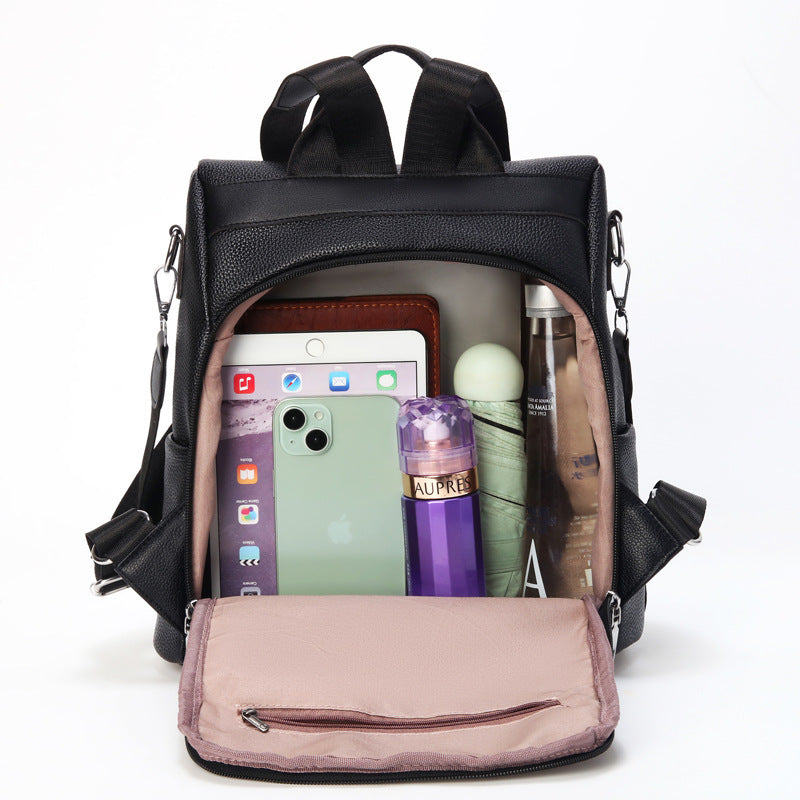 Casual Forenzen Tas – Multifunctionele Enkel-Schouder Reistas voor Dames