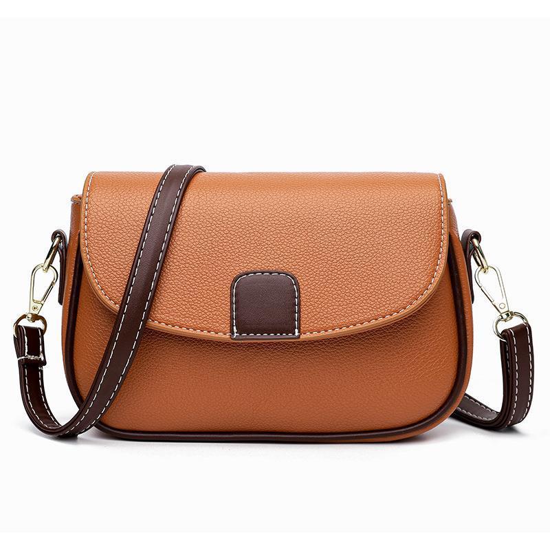 Veelzijdige Dames Schoudertas met Klep – Kleine Vierkante Crossbody Stijl