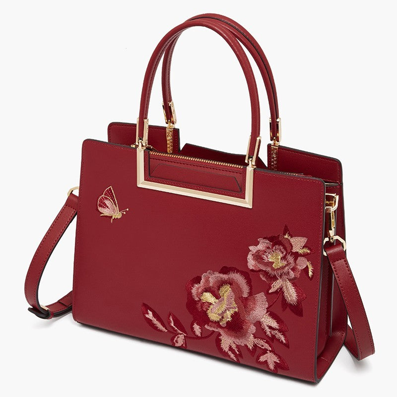 Dames Mode Geborduurde Crossbody Tas – Chique & Elegante Vormgeving