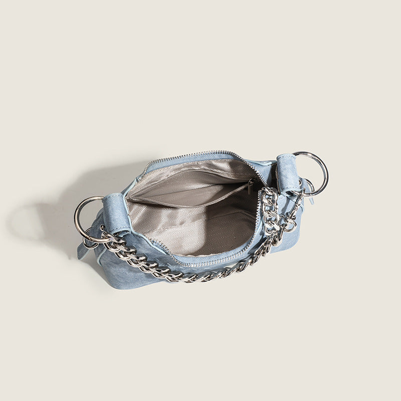 Dames Vrijetijd Chain Crossbody Baguette Tas