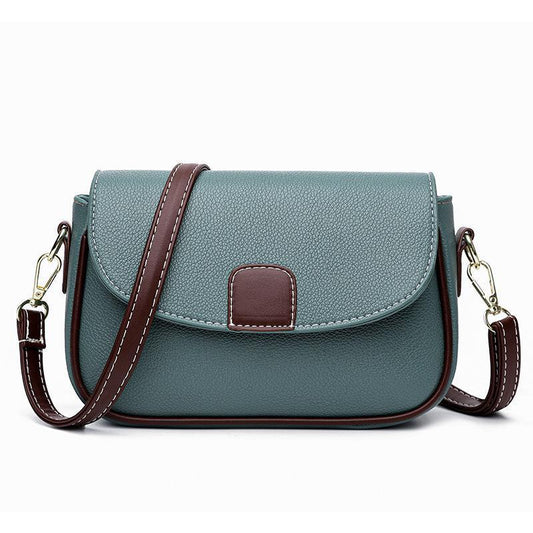 Veelzijdige Dames Schoudertas met Klep – Kleine Vierkante Crossbody Stijl