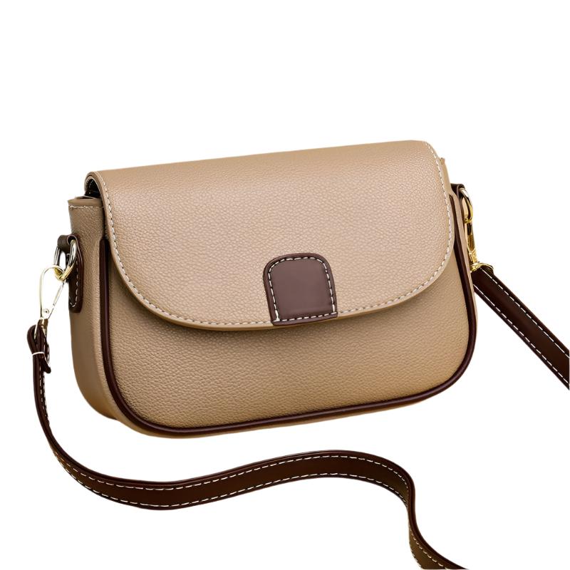 Veelzijdige Dames Schoudertas met Klep – Kleine Vierkante Crossbody Stijl