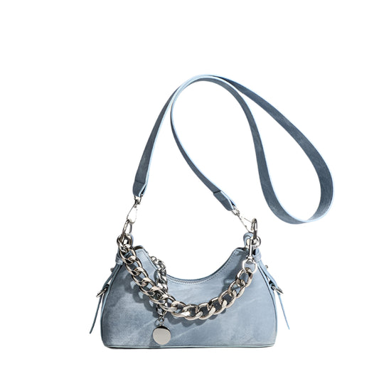 Dames Vrijetijd Chain Crossbody Baguette Tas