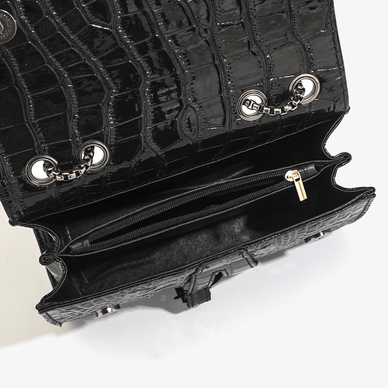 Trendy Crossbody Keten Vierkante Tas – Stijlvolle Kleine Tas voor Dames